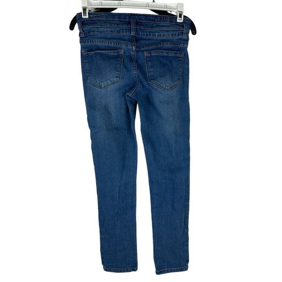 Vigoss Girls Blue Skinny Jeans Size 10 Mid-Rise Stretch Denim - Picture 7 of 7